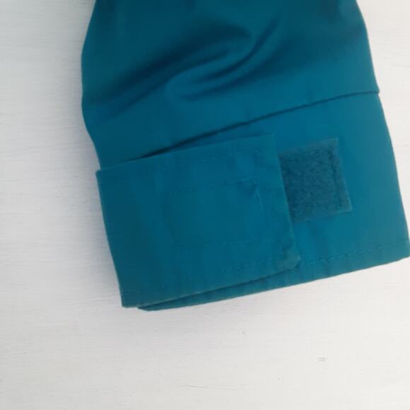 Vintage Woolrich Jacket Size L Blue Parka Wool Blanket Lined USA Made Chore - Picture 4 of 12